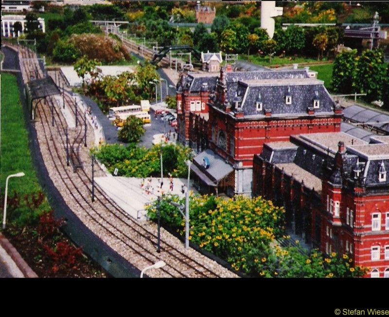 Niederlande-Netherland: Madurodam (Bahnhof)